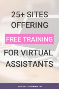 25+ Sites Offering Free Training for Virtual Assistants