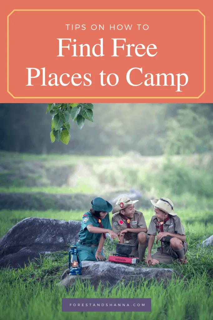 How to Find Free Places to Camp