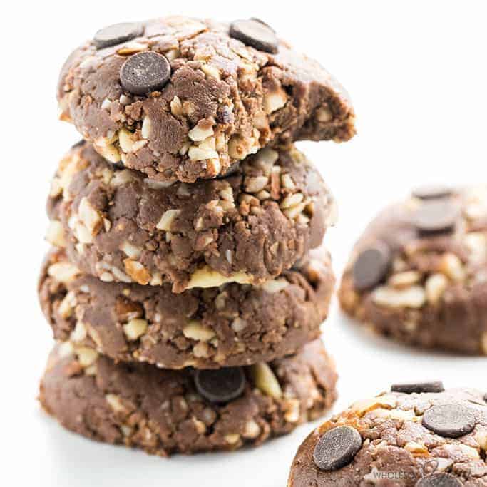 Easy Low Carb Peanut Butter Chocolate No Bake Cookies
